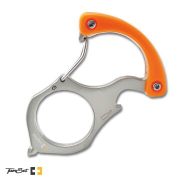 TAMSET E5 Karabina Acil Durum Anahtarlığı Cam Kırıcı