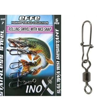 EFFE Rolling Swivels Nice Snap Klipsli Fırdöndü