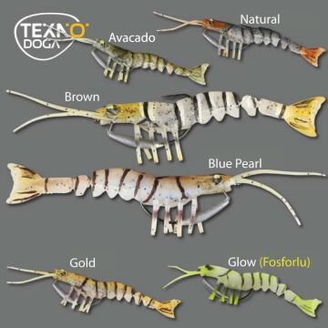 Savage Gear TPE Manic Shrimp Silikon Karides 10cm 8g Suni Yem