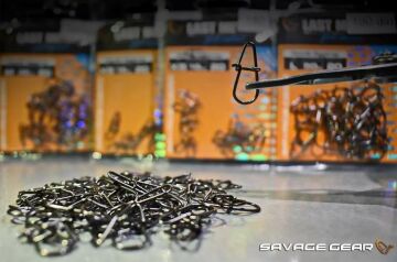 Savage Gear Needle Eggsnaps M Rapala Klipsi 42kg 20ad.