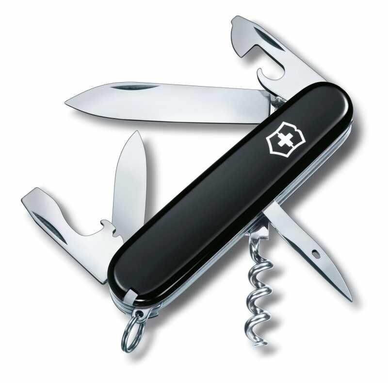 Victorinox Spartan 1.3603.3B1 Siyah İsviçre Çakısı 91mm 12F