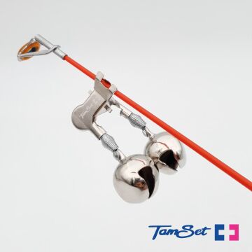 TAMSET Çift Zilli Metal Klipsli Balık Alarmı