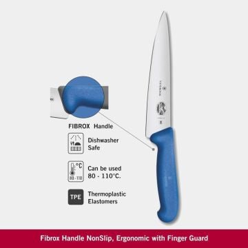 Victorinox Fibrox 19cm Dilimleme Bıçağı 5.2002.19 Mavi