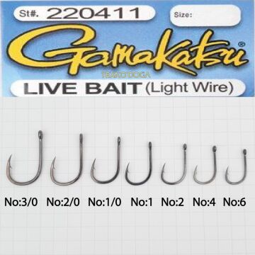 Gamakatsu Worm Live Bait Olta İğnesi