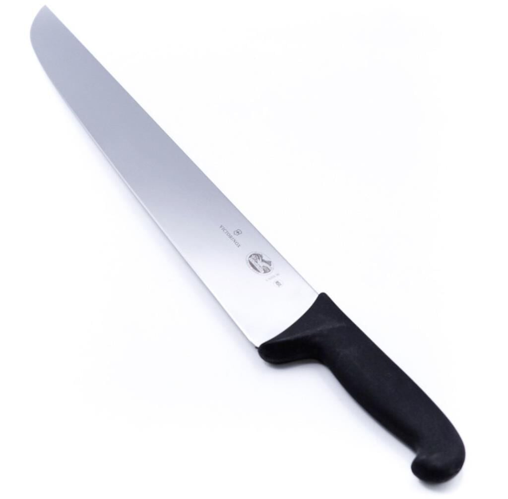 Victorinox Fibrox 36cm Kasap Doğrama Bıçağı 5.5203.36 Siyah