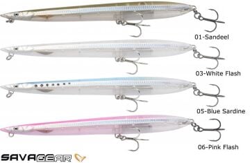 Savage Gear Sandeel Surf Walker 155cm 17g Floating Suni Yem