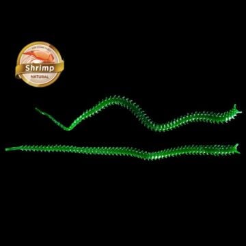 Japanese Ryoshi 12cm Karides Aromalı LRF Silikon Yem Green