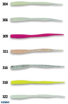 Kendo Mebaru&Aji Worm 5.1cm LRF Silikon Solucan Yem 12ad