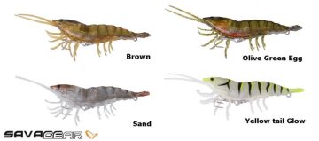 Savage Gear 3D Hybrid Shrimp 10cm 17g Silikon Karides Suni Yem Sand