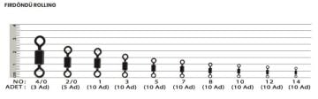 EFFE Rolling Swivel Paslanmaz Çelik Fırdöndü