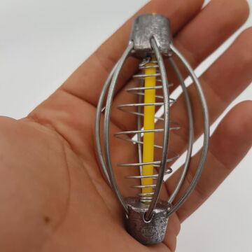 TAMSET 60g 8cm Kurşunlu Yaylı Sazan Hamur Kafesi