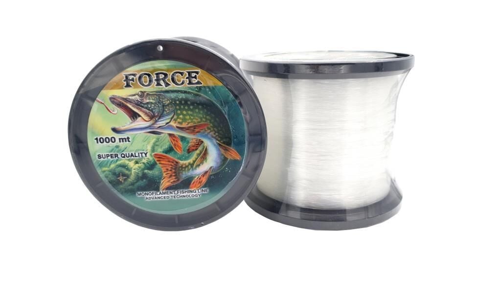 EFFE Force 1000m Monofilament Bobin Olta Misinası Beyaz V2 0,45mm
