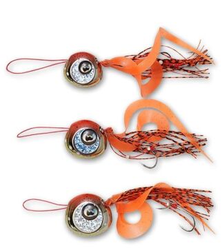 Savage Gear Cuttle Eye 135g Suni Yem Tai Rubber Silikon Jig Yemi
