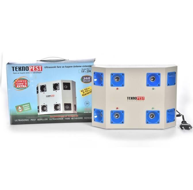 TEKNOPEST TP-250 Ultrasonik Fare Haşere Kovucu