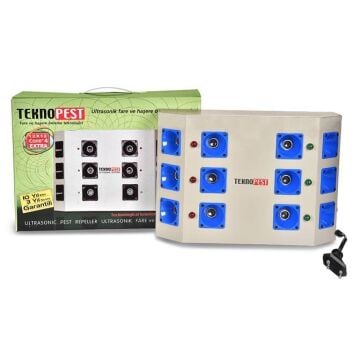 TEKNOPEST TP-400 Ultrasonik Fare Haşere Kovucu