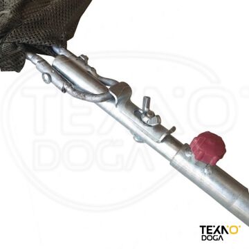 TAMSET 40x80 Teleskobik Metal Katlanır Kepçe Yeşil