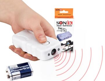 TEKNOPEST Sonik TP-10 Ultrasonik Köpek Kedi Kovucu Cihaz