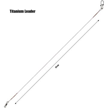 EFFE Titanyum Leader Tel Kartela 25cm