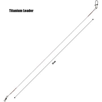 EFFE Titanyum Leader Tel Kartela 25cm