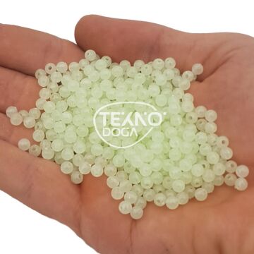 TAMSET 4mm 14g Fosforlu Yuvarlak Glow Olta Boncuğu
