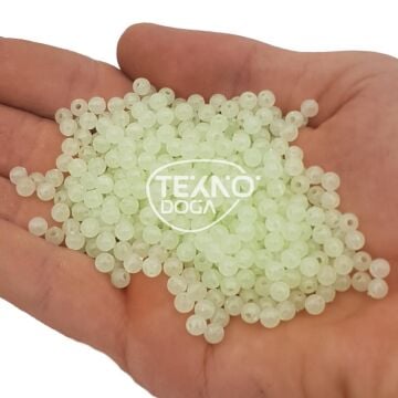 TAMSET 4mm 14g Fosforlu Yuvarlak Glow Olta Boncuğu