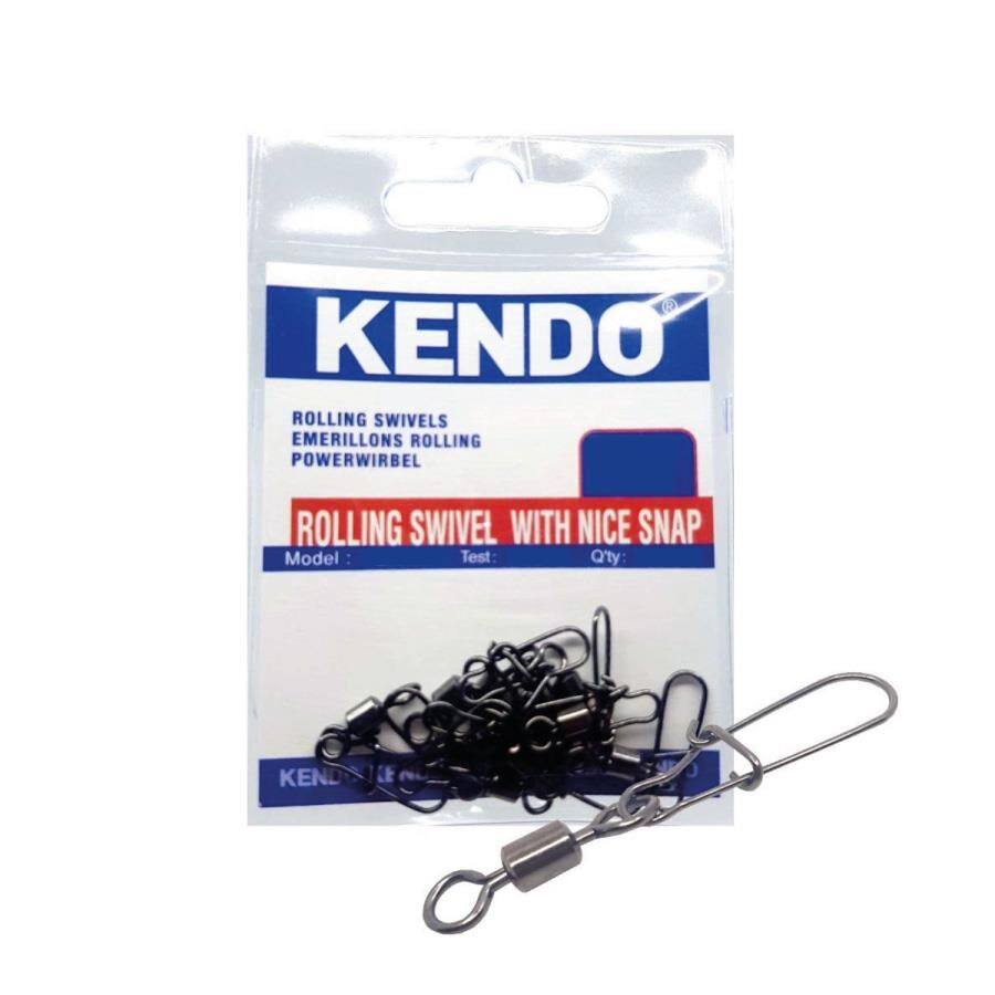 Kendo Rapala Klipsli Fırdöndü Nice Snap Rolling Swivel