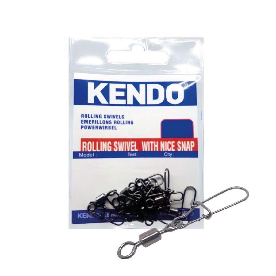 Kendo Rapala Klipsli Fırdöndü Nice Snap Rolling Swivel
