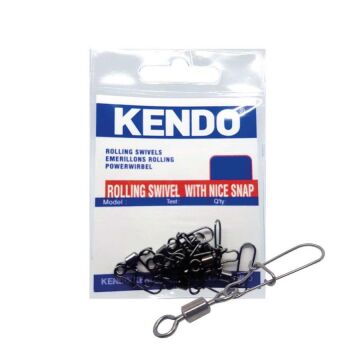Kendo Rapala Klipsli Fırdöndü Nice Snap Rolling Swivel