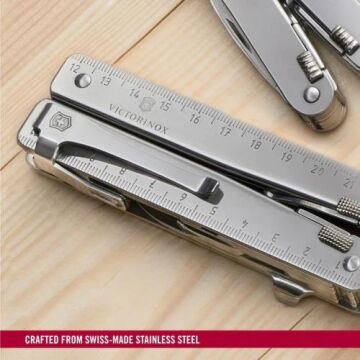 Victorinox 3.0240.B1 Swisstool Spirit Klips Gümüş