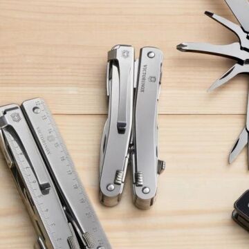 Victorinox 3.0240.B1 Swisstool Spirit Klips Gümüş
