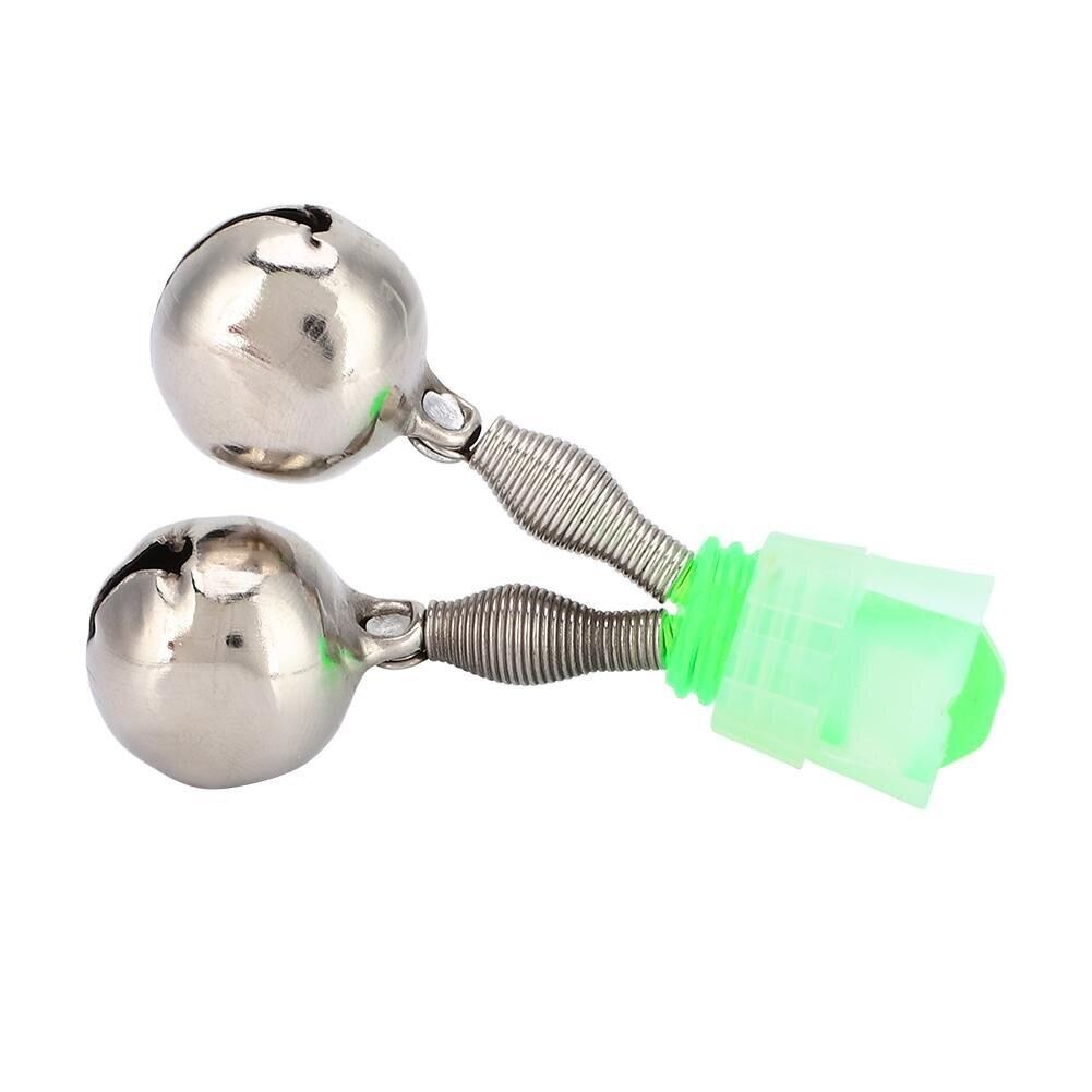 Lineaeffe Metal Çiftli Zil Balık Alarmı Plastik Vidalı 6 adet