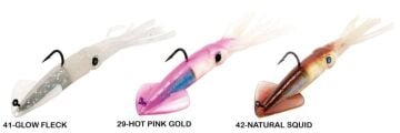 Lineaeffe FF Alive Squid 15.2cm 22g Silikon Kalamar Yem 4/0 4ad