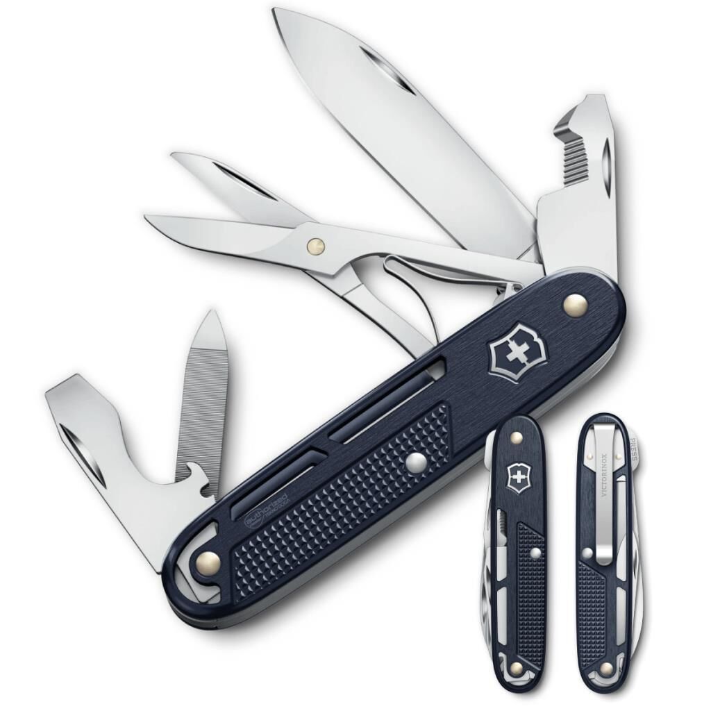Victorinox Synergy X Alox Çakı Mavi 0.8226.22 93mm 10F