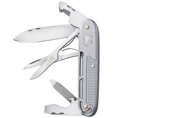 Victorinox Synergy X Alox Çakı Gümüş 0.8226.26 93mm 10F