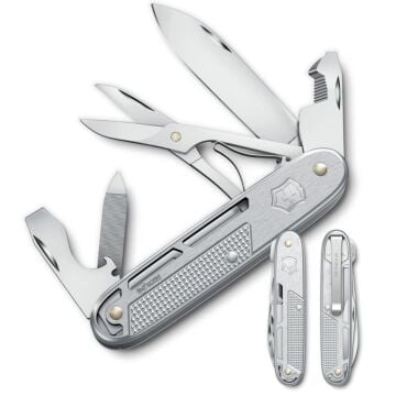 Victorinox Synergy X Alox Çakı Gümüş 0.8226.26 93mm 10F
