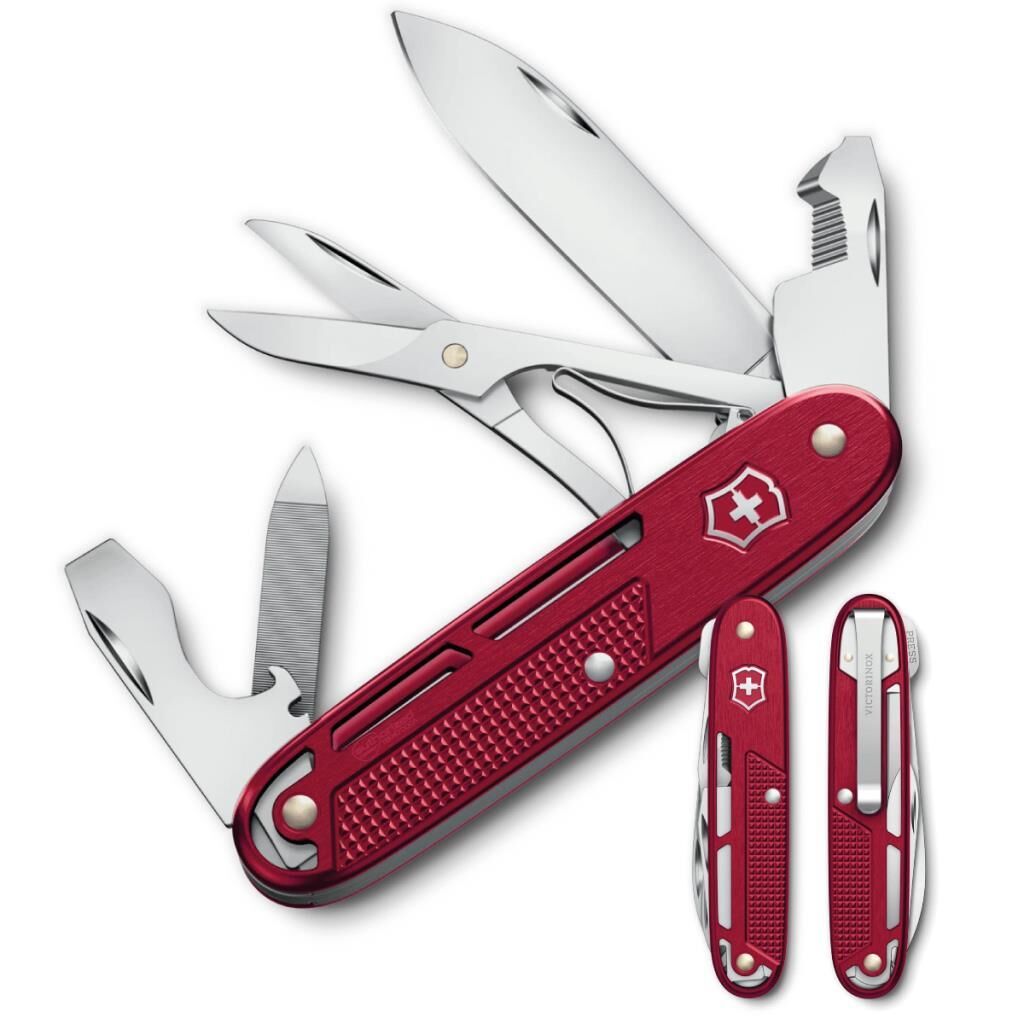 Victorinox Synergy X Alox Çakı Kırmızı 0.8226.20 93mm 10F