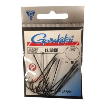 Gamakatsu LS-5013F Uzun Saplı Olta İğnesi Siyah