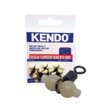 Kendo Crossline Fosforlu Boncuklu Fırdöndü T Bağlantılı 10ad