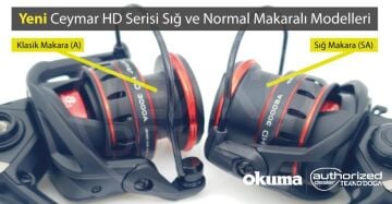 Okuma Ceymar HD C5000A Olta Makinesi 8BB 5.2:1