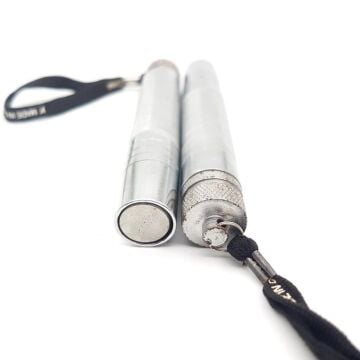 W38 Teleskopik Mini Çelik Jop 41cm Cop Kılıflı Krom