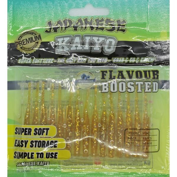 Japanese Kaiyo 5cm Yaban Mersini Aromalı LRF Silikon Yem 314