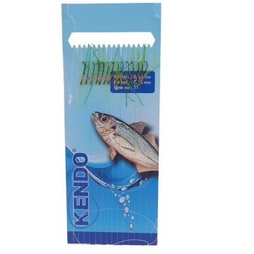 KENDO Kıyı İstavrit Çaparisi 15 Siyah İğneli 0,13/0,28mm No:11