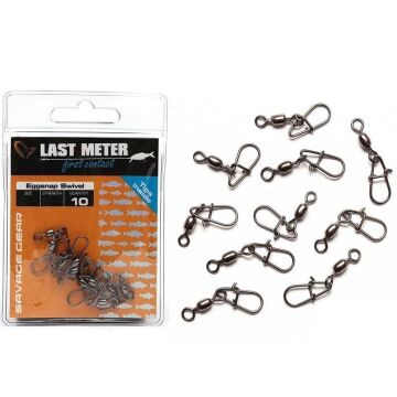 Savage Gear Eggsnap Swivel M Klipsli Fırdöndü 23 kg 10ad.