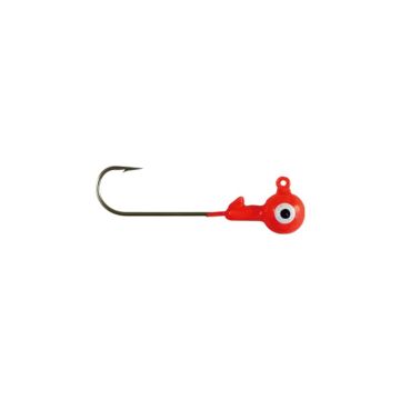 EFFE İğneli Silikon Yem Zokası Kırmızı Jighead 5ad 1.75g