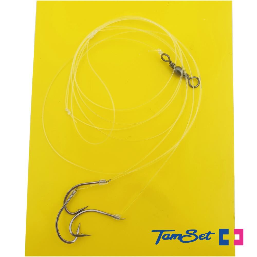 TAMSET 3 İğneli Yemli Dip Sazan Olta Takımı 6'lı Paket