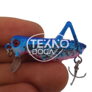 EFFE 3.5cm 4g Çekirge Suni Yem Mavi