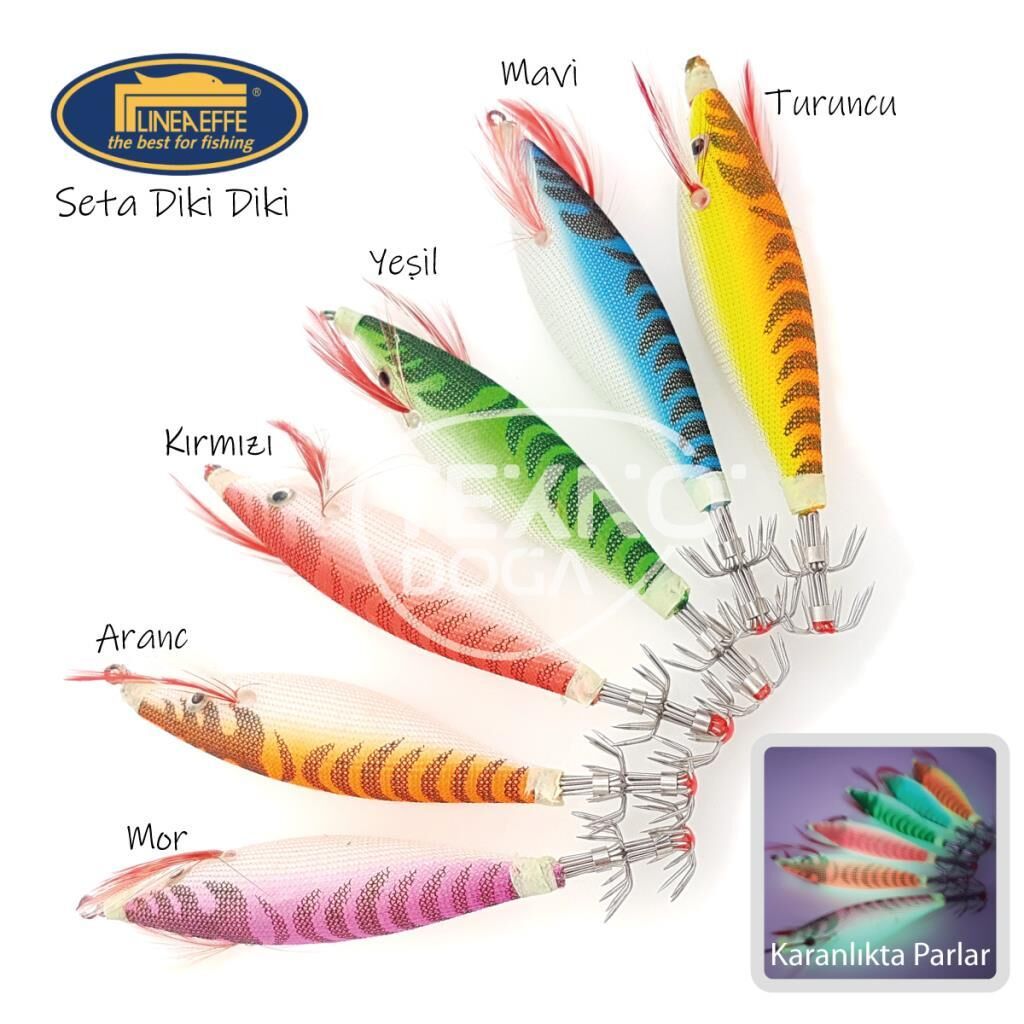 Lineaeffe Seta Diki Diki 9cm 14g Kalamar Zokası