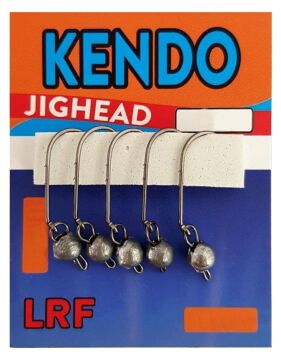 Kendo Hareketli LRF Jig Head İğneli Silikon Yem Zokası Jighead