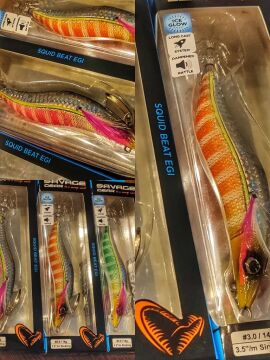 Savage Gear Squid Beat Egi 20.5g Kalamar Zokası Suni Yem