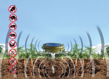 TEKNOPEST TP-1500 Solar Köstebek Domuz Fare Dana Burnu Ayı Kovucu